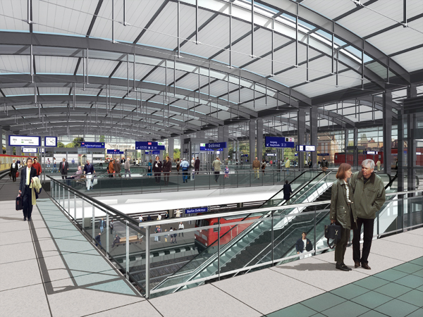 Train Station in BERLIN