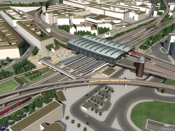 Train Station in Berlin